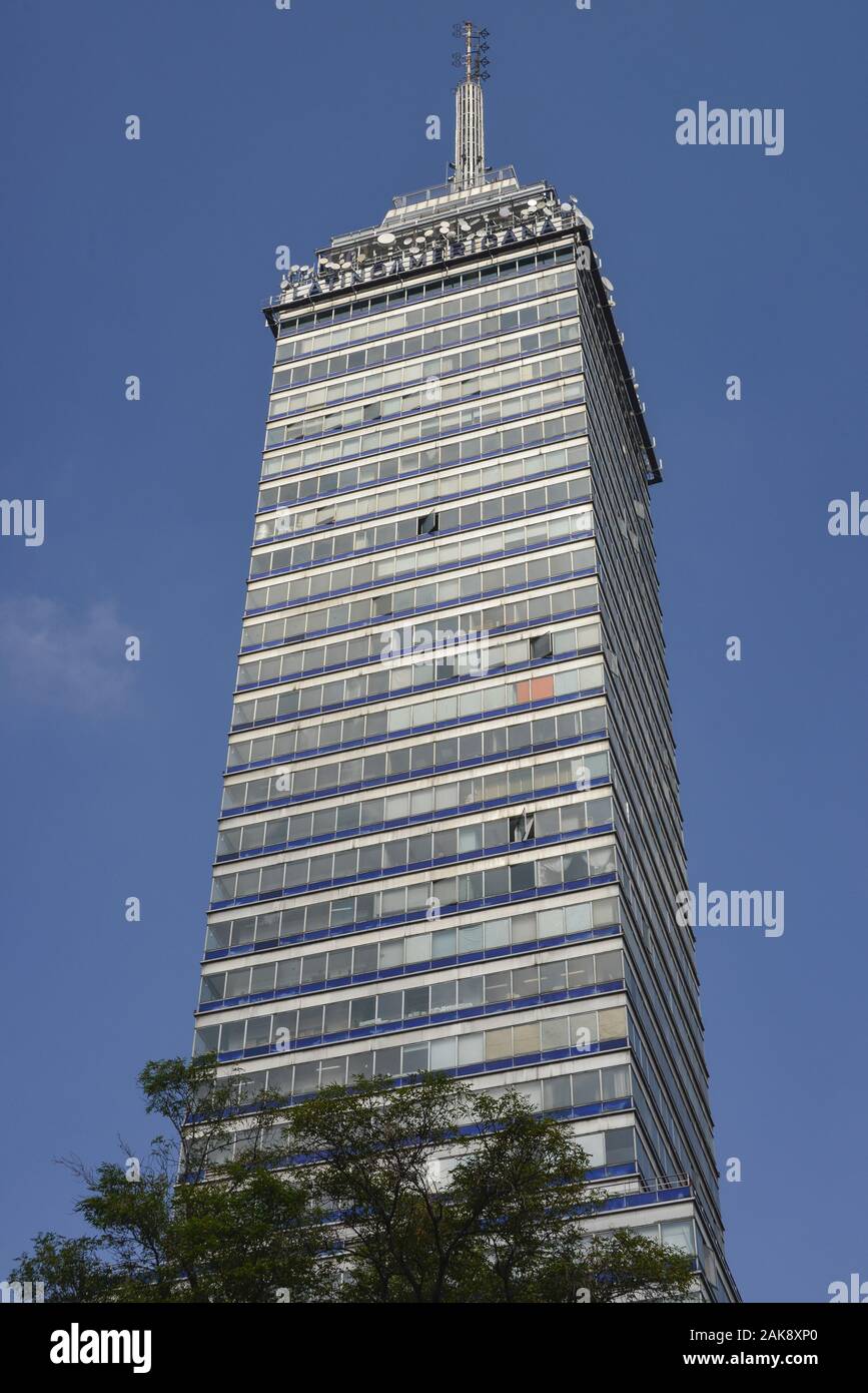 Torre Latinoamericana, Mexiko Stadt, Mexiko Stock Photo
