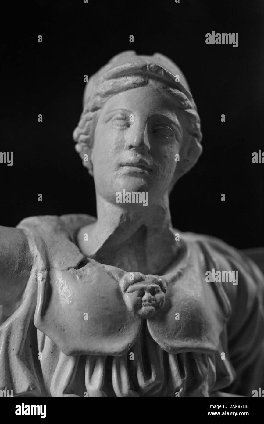 statue of goddess Athena Stock Photo Alamy