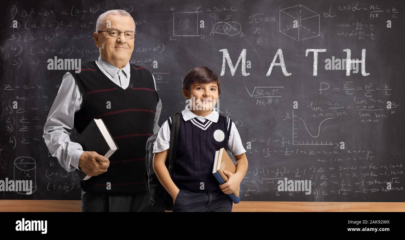 Teacher Posing With Students Stock Photo - Download Image Now - 30