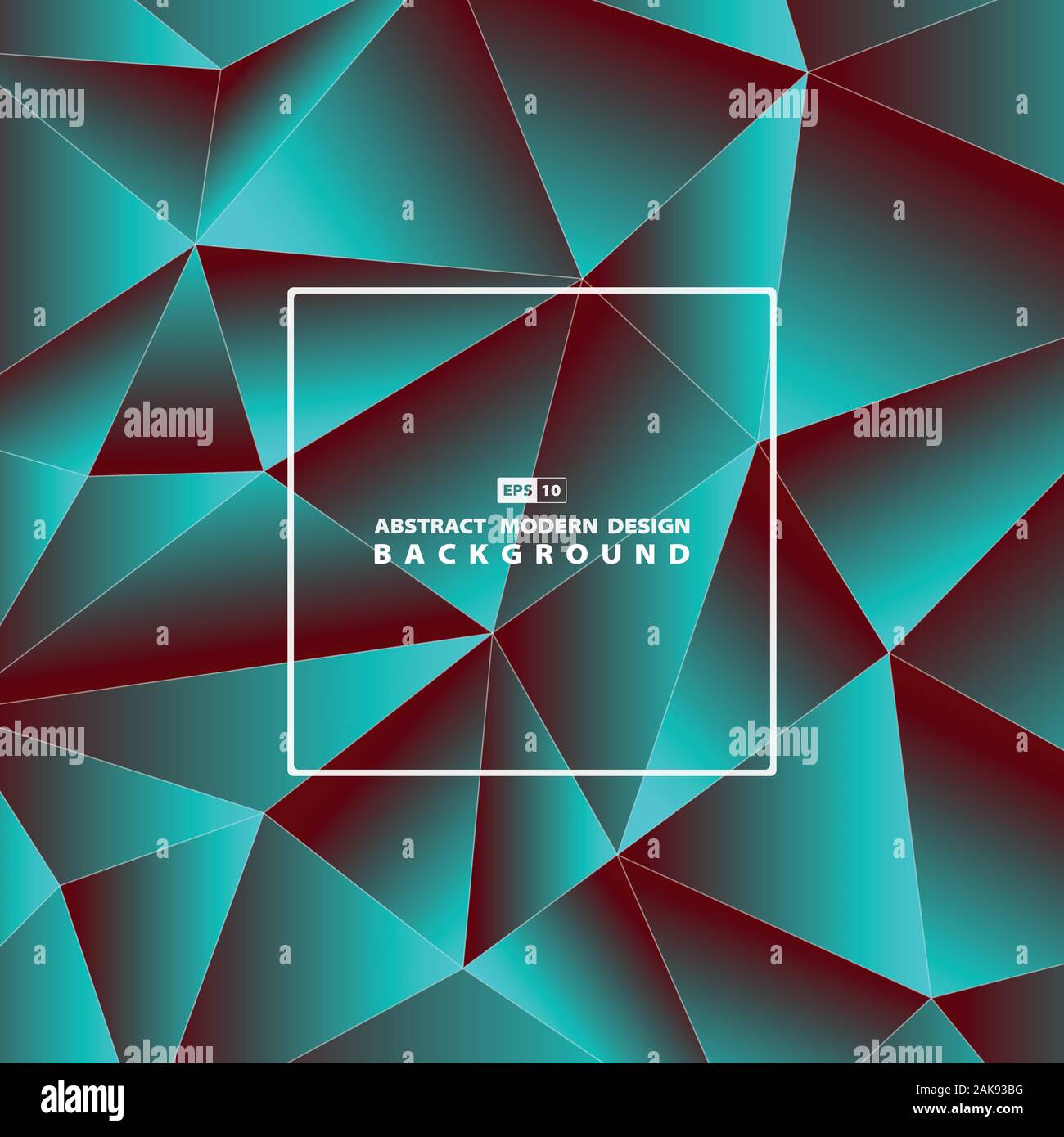 Abstract gradient colorful polygonal pattern design cover background. Use for poster, artwork, template design, ad. illustration vector eps10 Stock Vector
