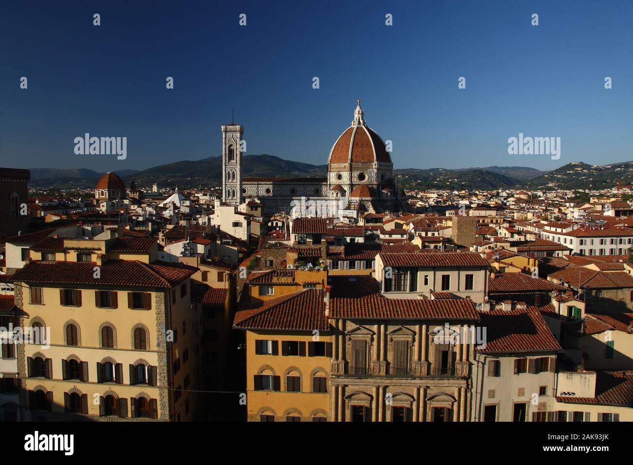 Impressive Florence cathedral in Tuscany Stock Photo