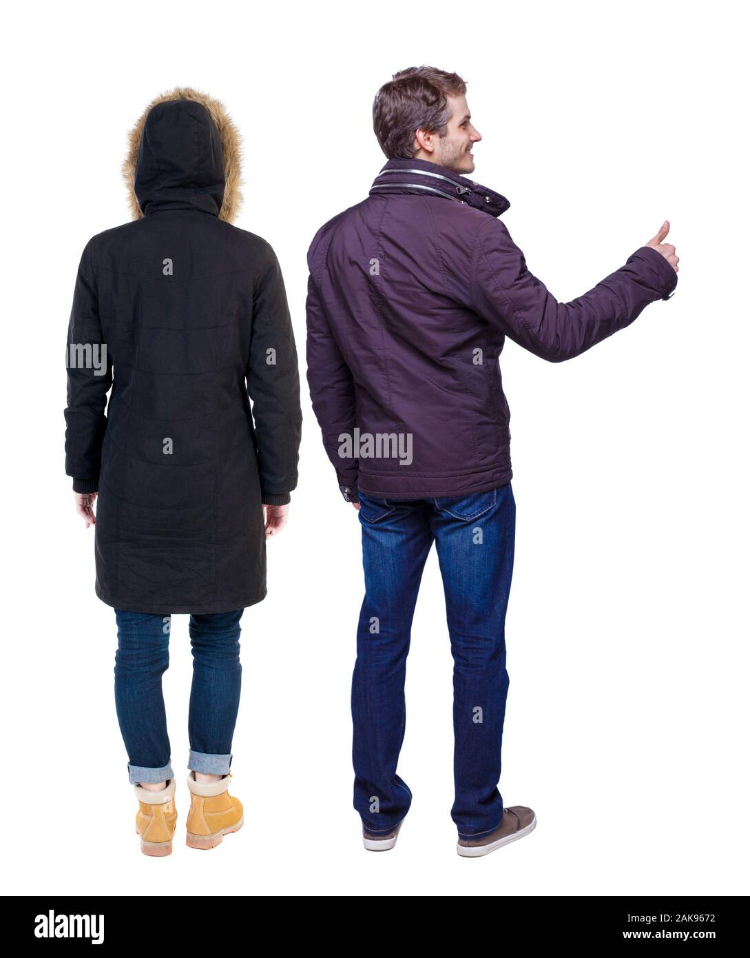 couple winter jackets