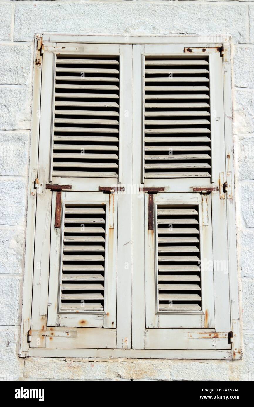 Window Shutters In Malta Stock Photo Alamy