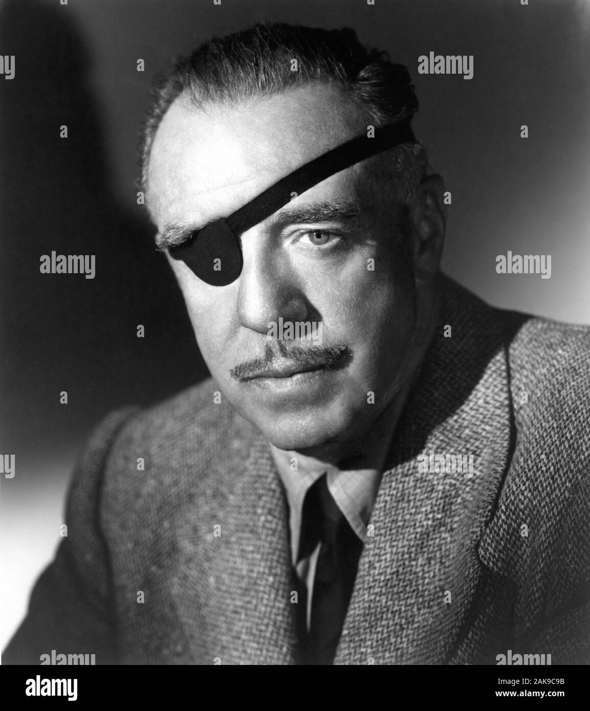 Legendary Movie Director RAOUL WALSH 1955 Portrait Twentieth Century Fox Stock Photo