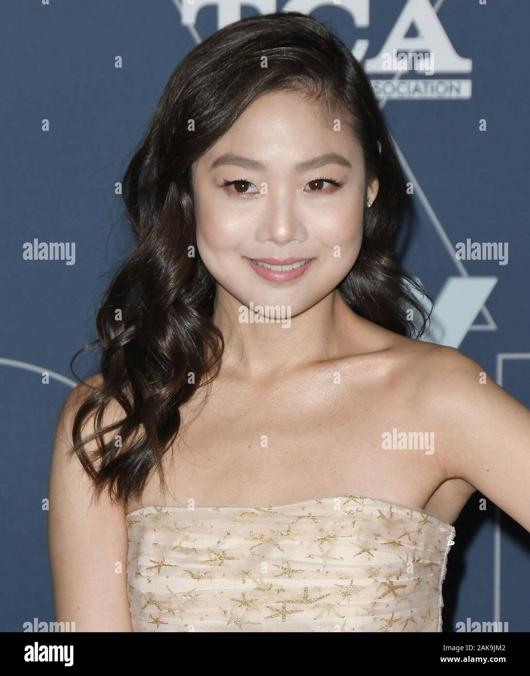 Los Angeles, USA. 07th Jan, 2020. Krista Marie Yu arrives at the FOX