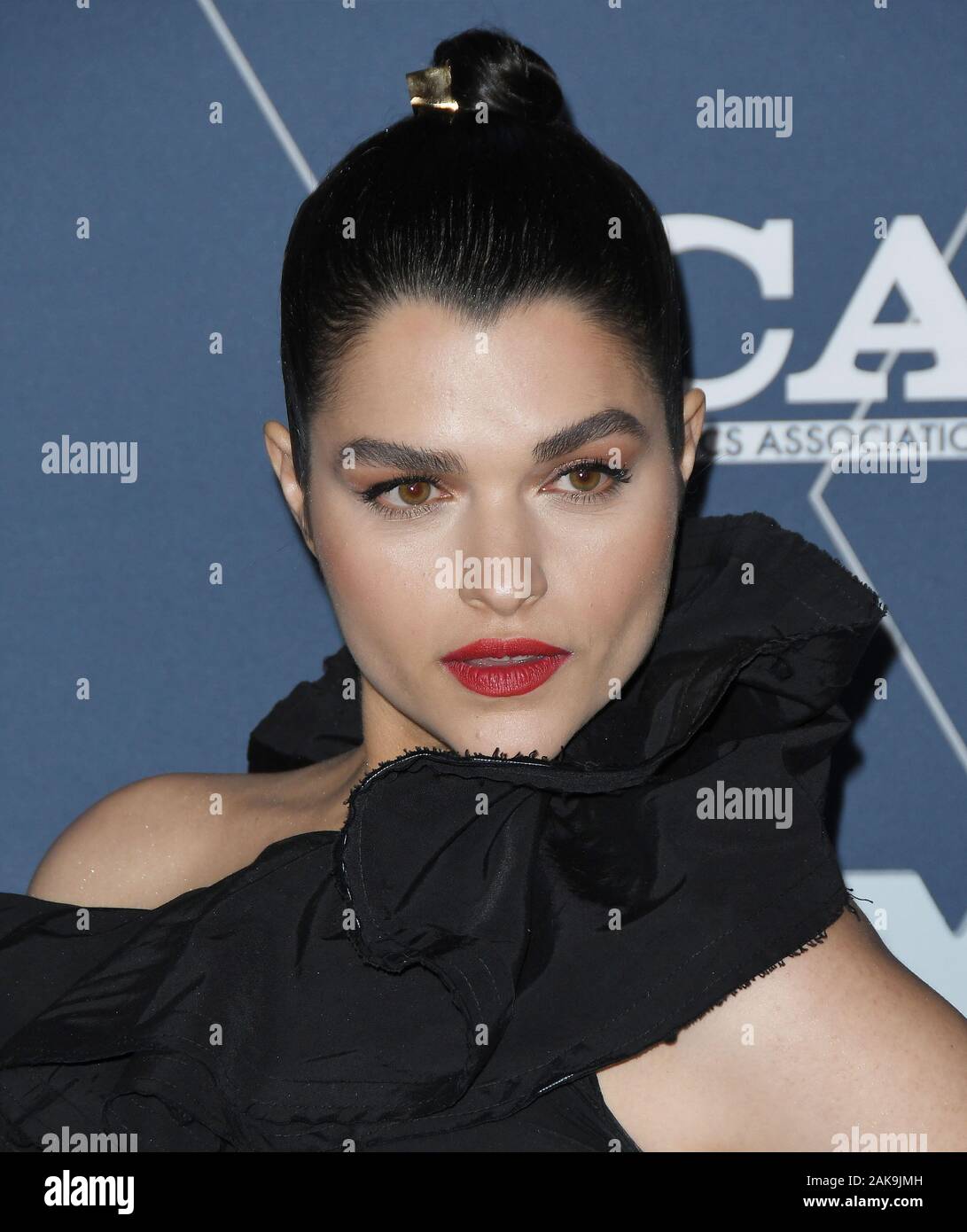Los Angeles, USA. 07th Jan, 2020. Eve Harlow arrives at the FOX Winter