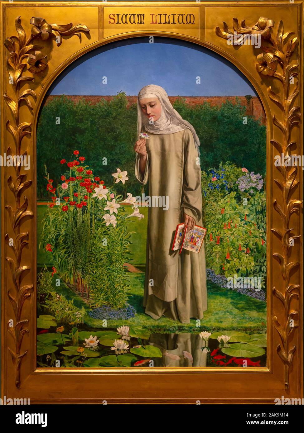 Convent Thoughts, Charles Allston Collins, 1851, Stock Photo