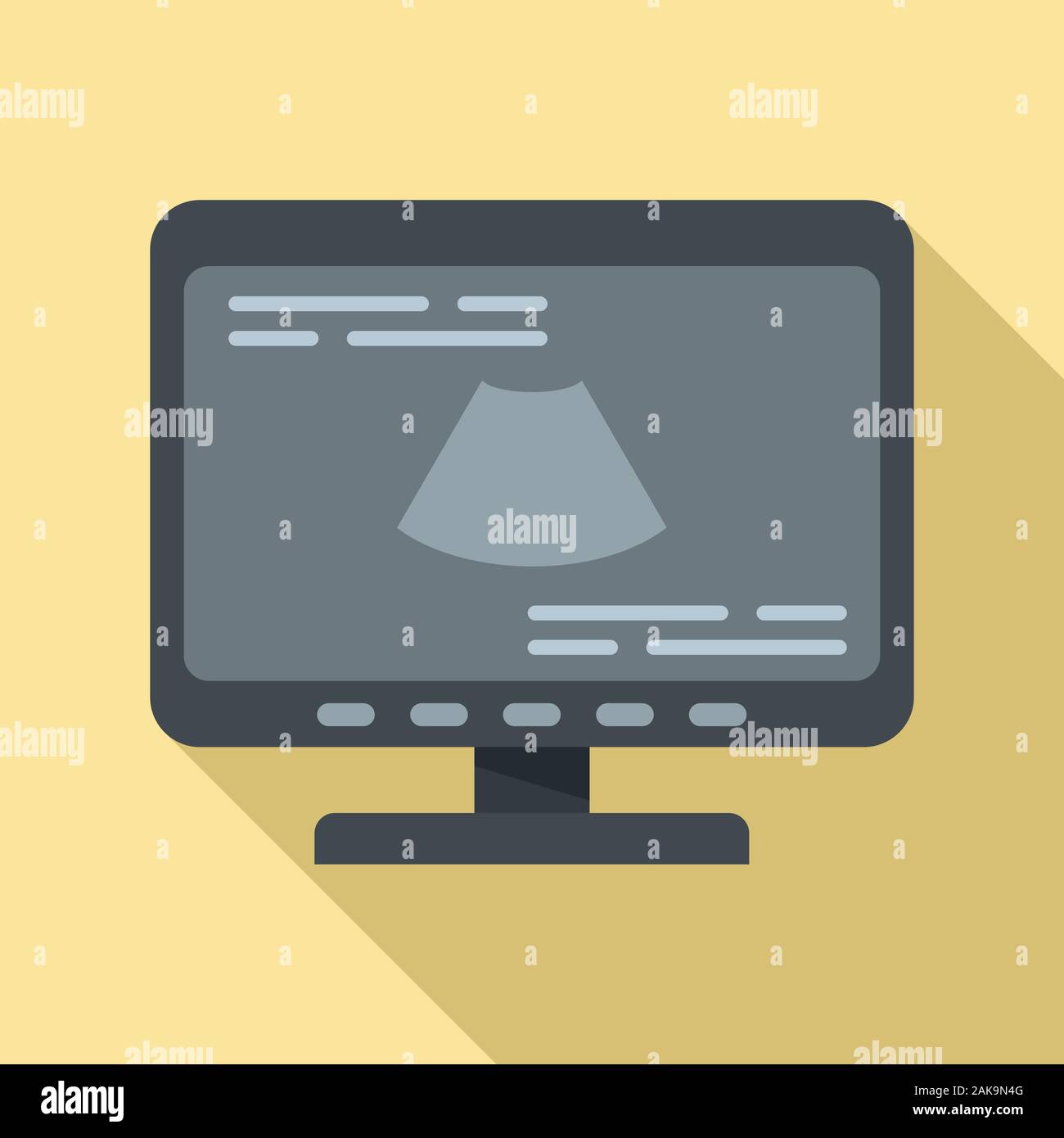 Ultrasound horizontal Stock Vector Images - Alamy