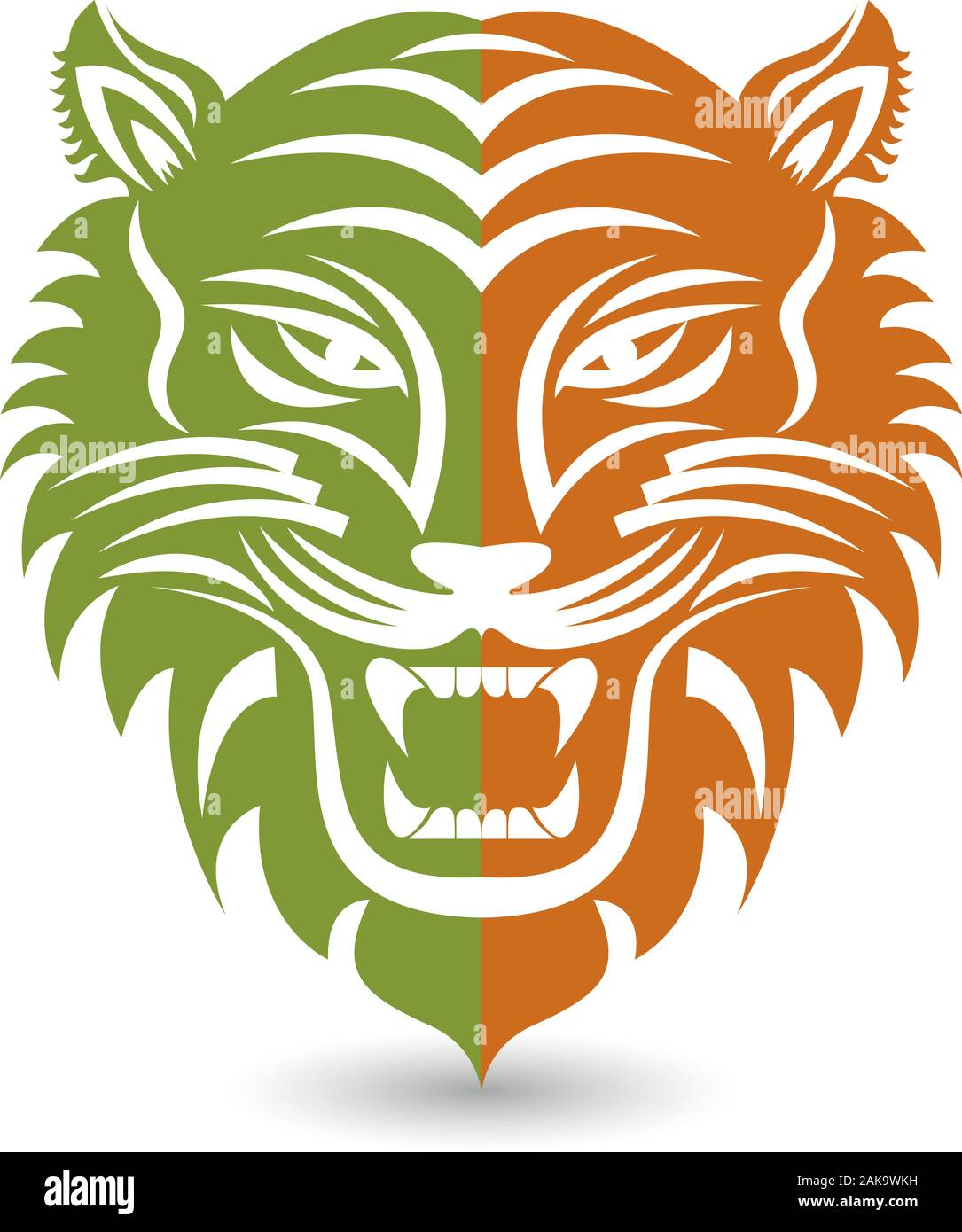 Lion logo Stock Photo