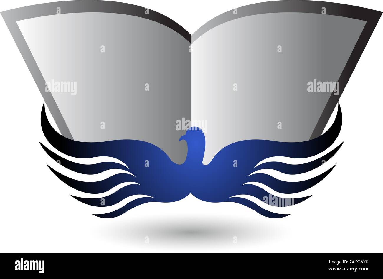 bird education logo Stock Photo Alamy