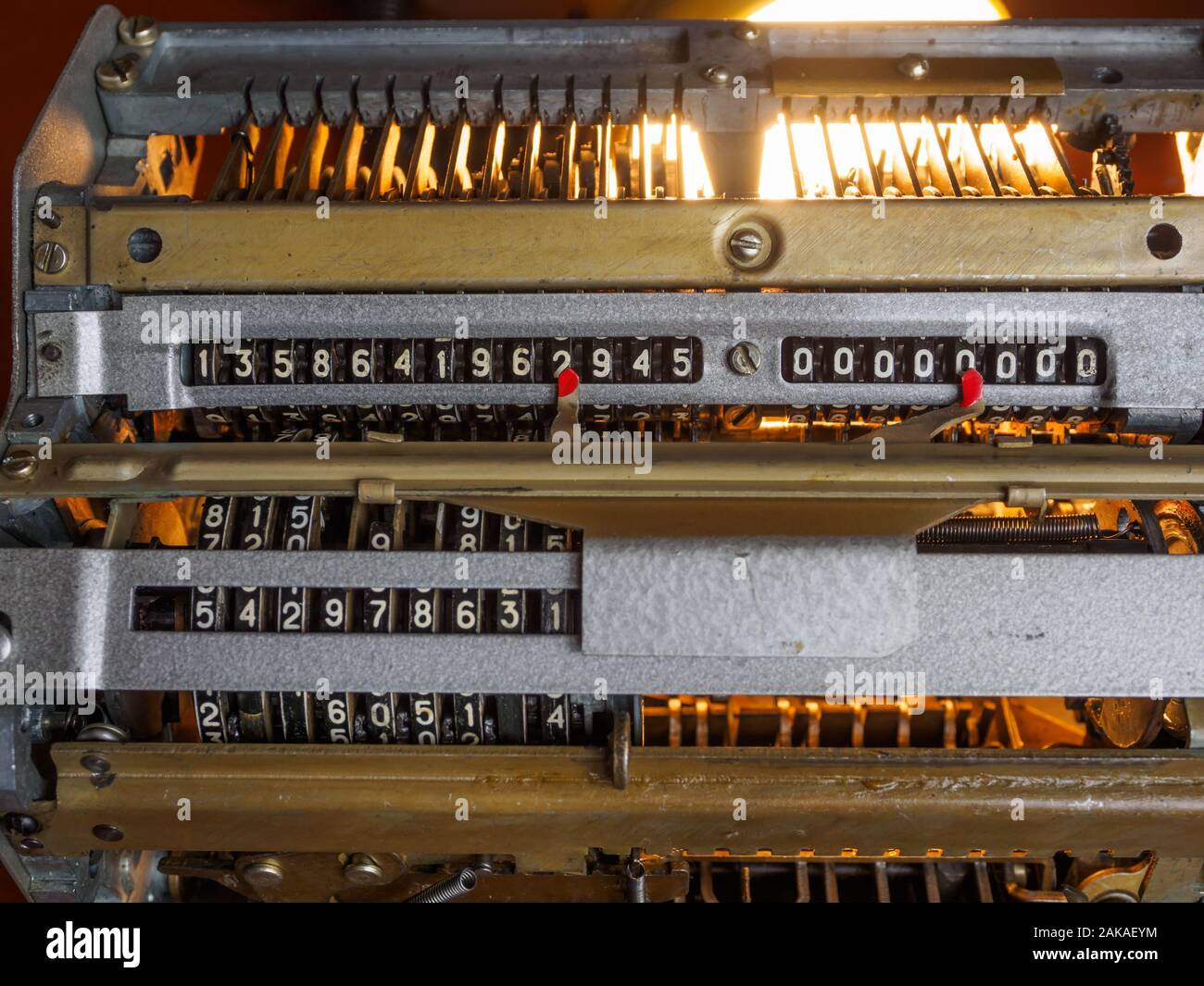 Old adding machine hires stock photography and images Alamy