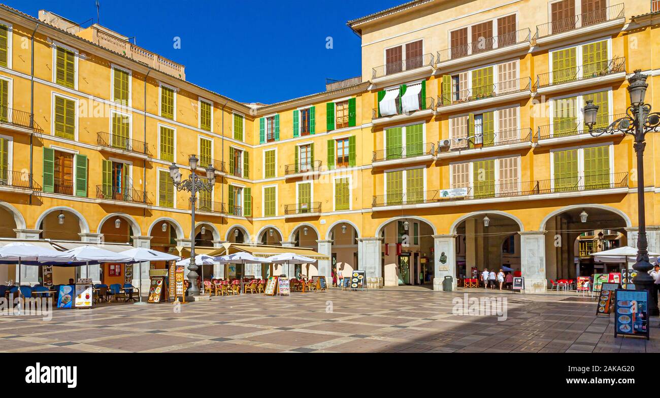 Plaza Major Palma De Mallorca Stock Photo 338907576 Alamy