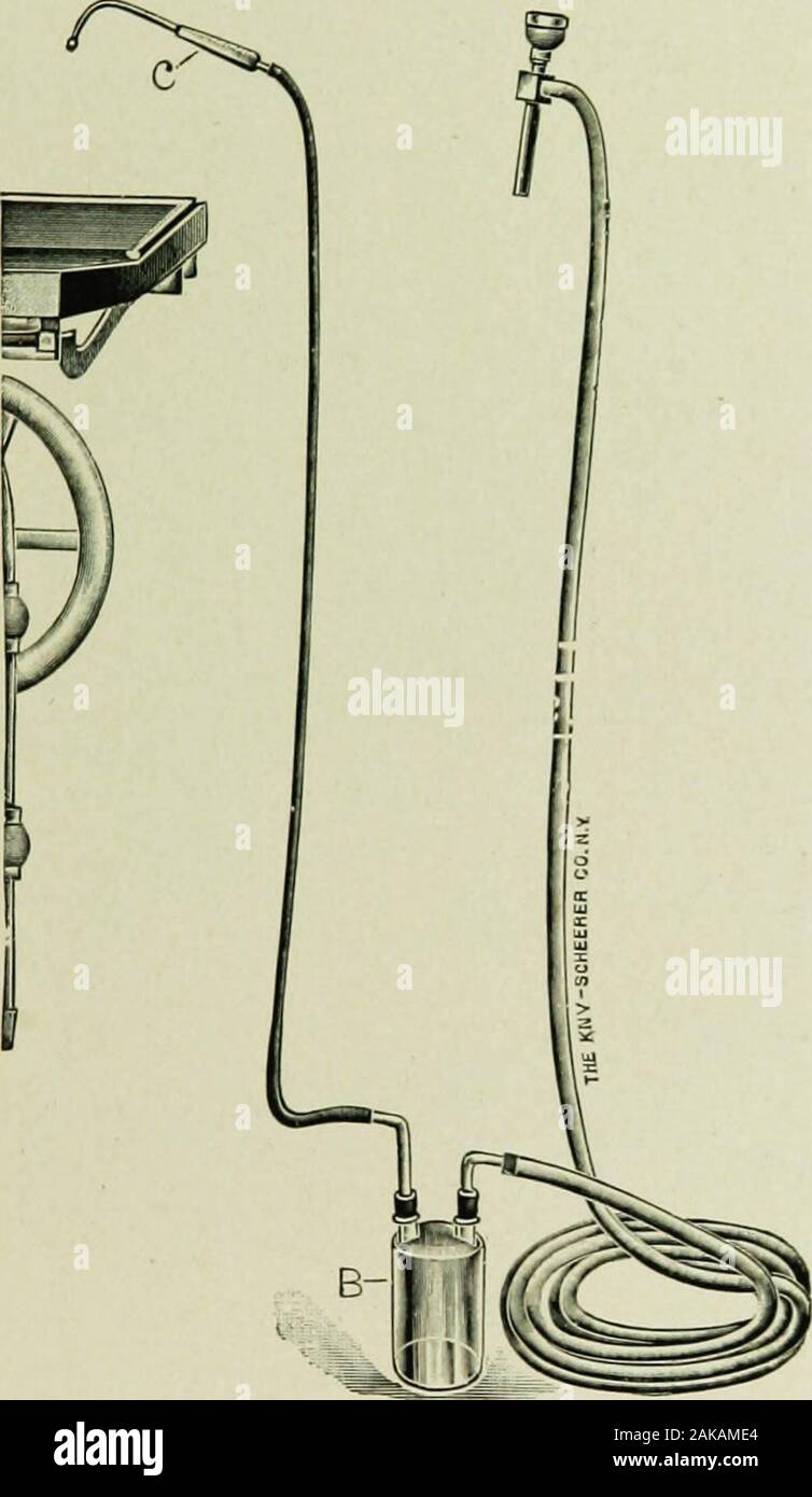 The art of anaesthesia . Fia. 130.—Foot aspirator, Roosevelt Hospital
