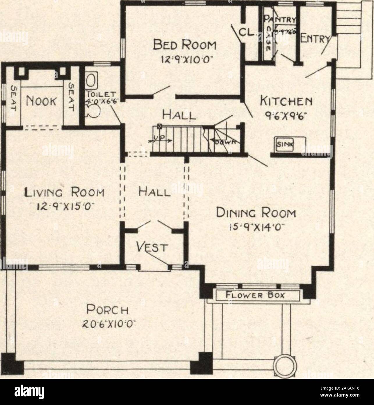 Cement houses and how to build them. . First Floor Plan Second Floor Plan Bine prints consist of basement plan; roof plan;first and second floor plans; front, rear, two side eleva-tions; wall