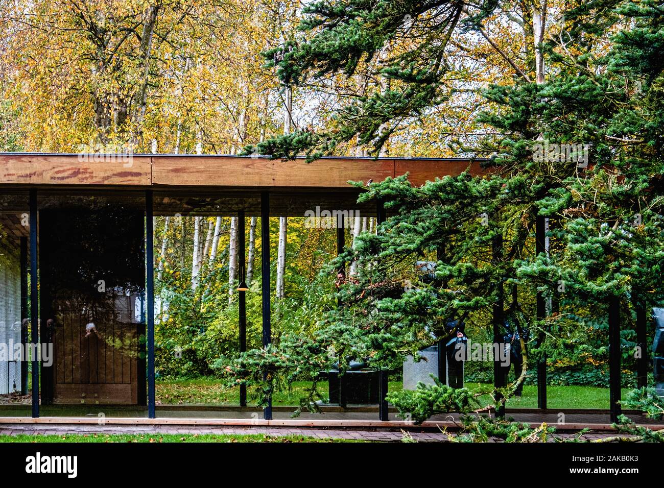 Architects vilhelm wohlert and jorgen bo hi-res stock