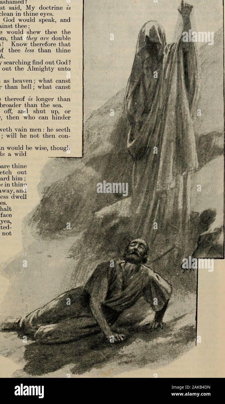 The Art Bible, Comprising The Old And New Testaments : With Numerous  Illustrations . Ity Deserveth. 7 Canst Thou By Searching Find Out God ?Canst  Thou Find Out The Almighty Untoperfection ?