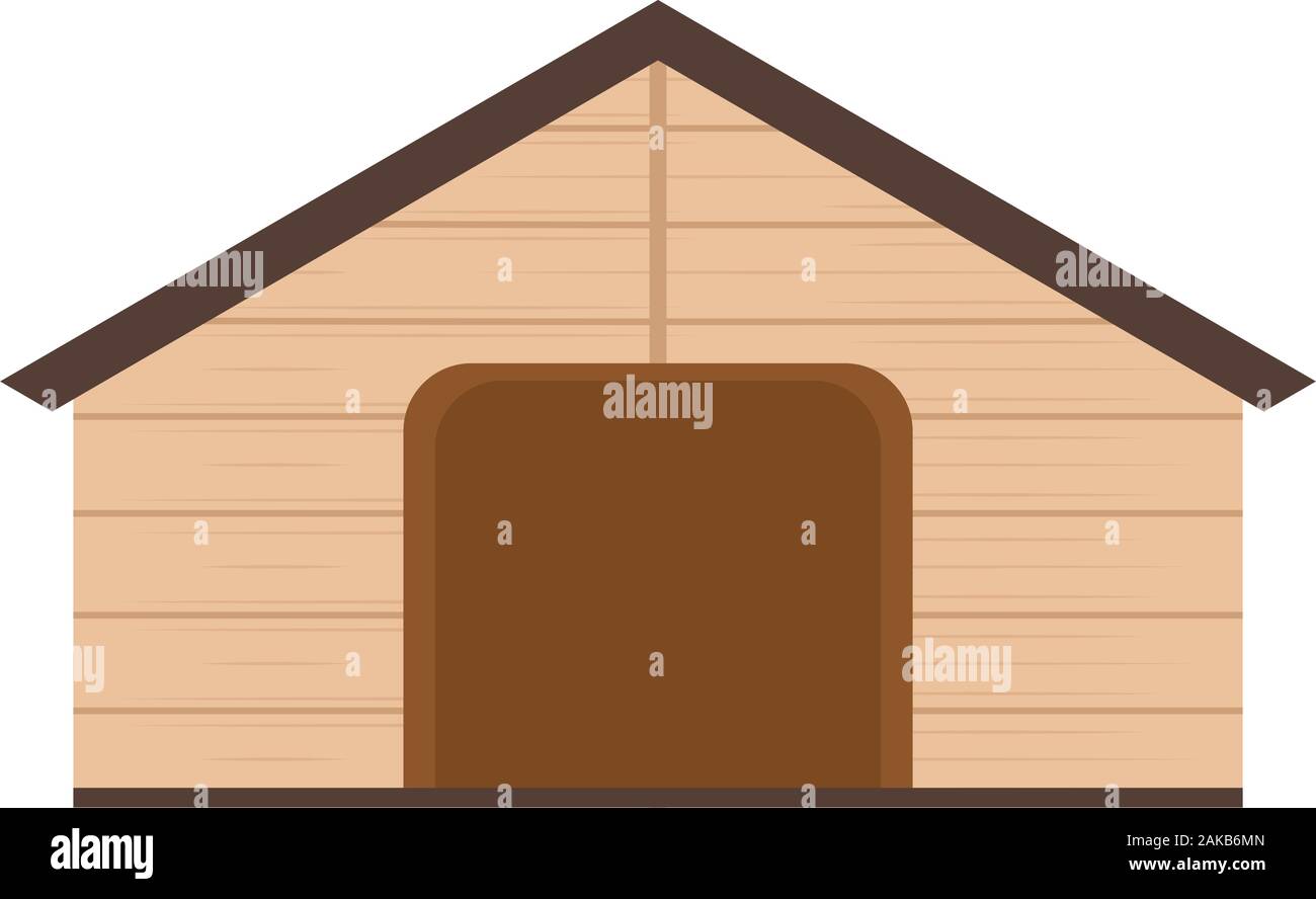 Wooden Dog House Cut Out Stock Images & Pictures Alamy