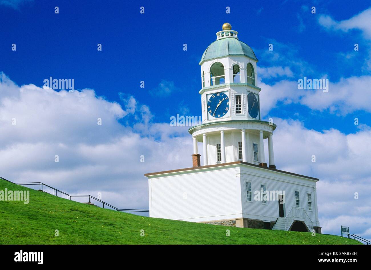 Halifax Town Clock, Halifax, Nova Scotia, Canada Stock Photo