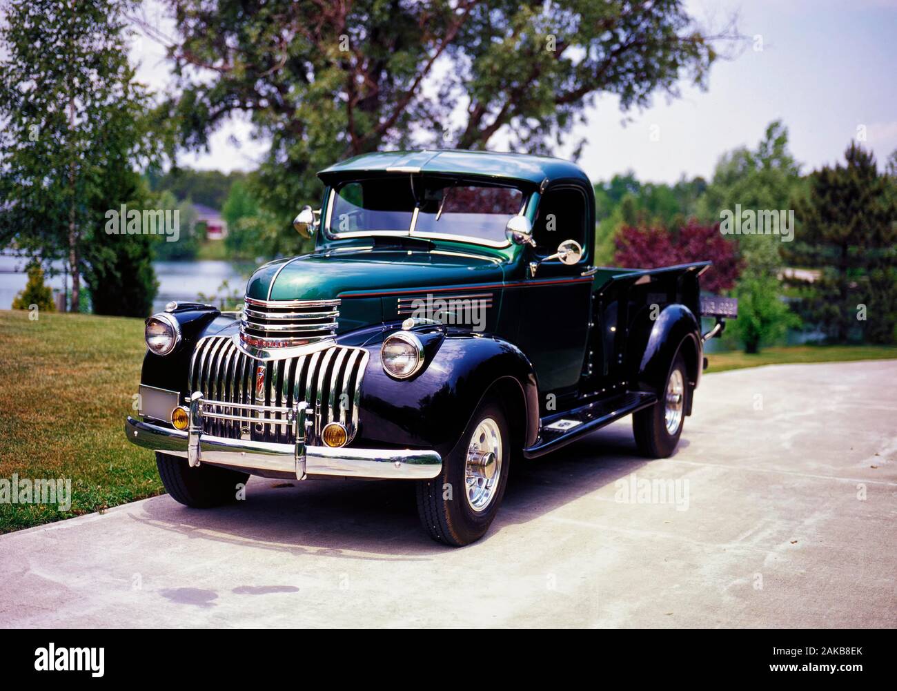 1946 Chevrolet 3/4 ton pickup truck Stock Photo