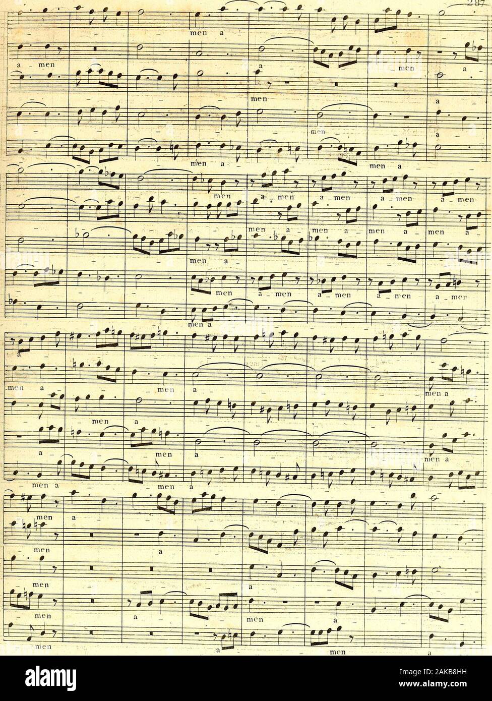 Primizie di canto fermo . IR 3 L . 4 . M . 2m-. 163 L 4 M Stock Photo