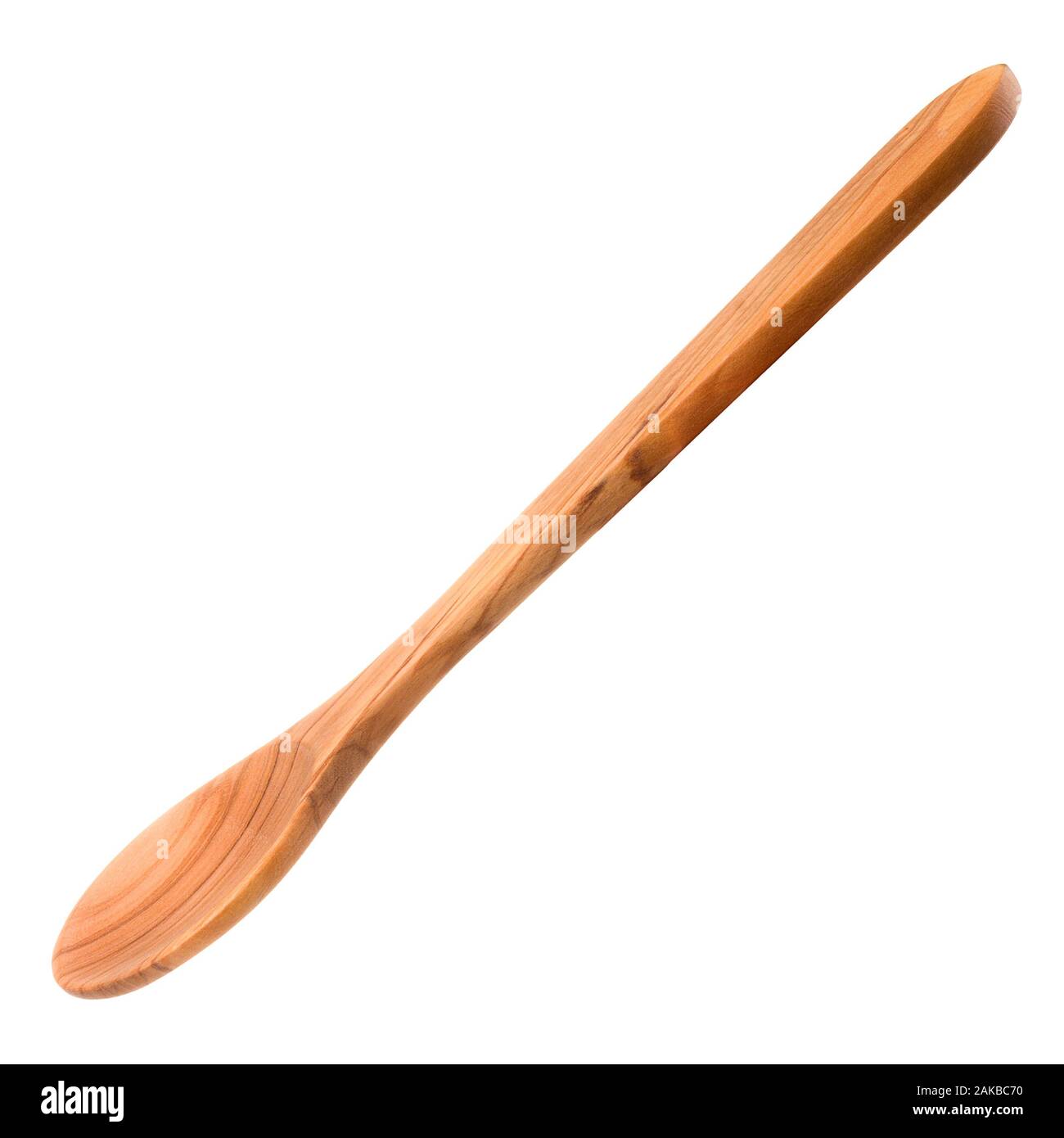Wooden spoon isolated on a white background with clipping path Stock ...
