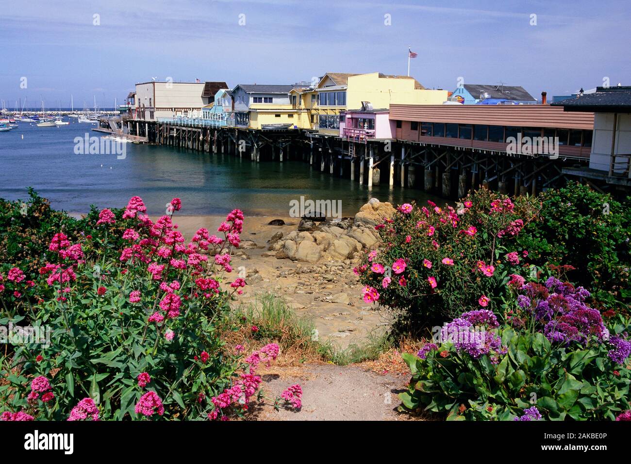 Fisherman's Wharf, Monterey, California, USA Stock Photo