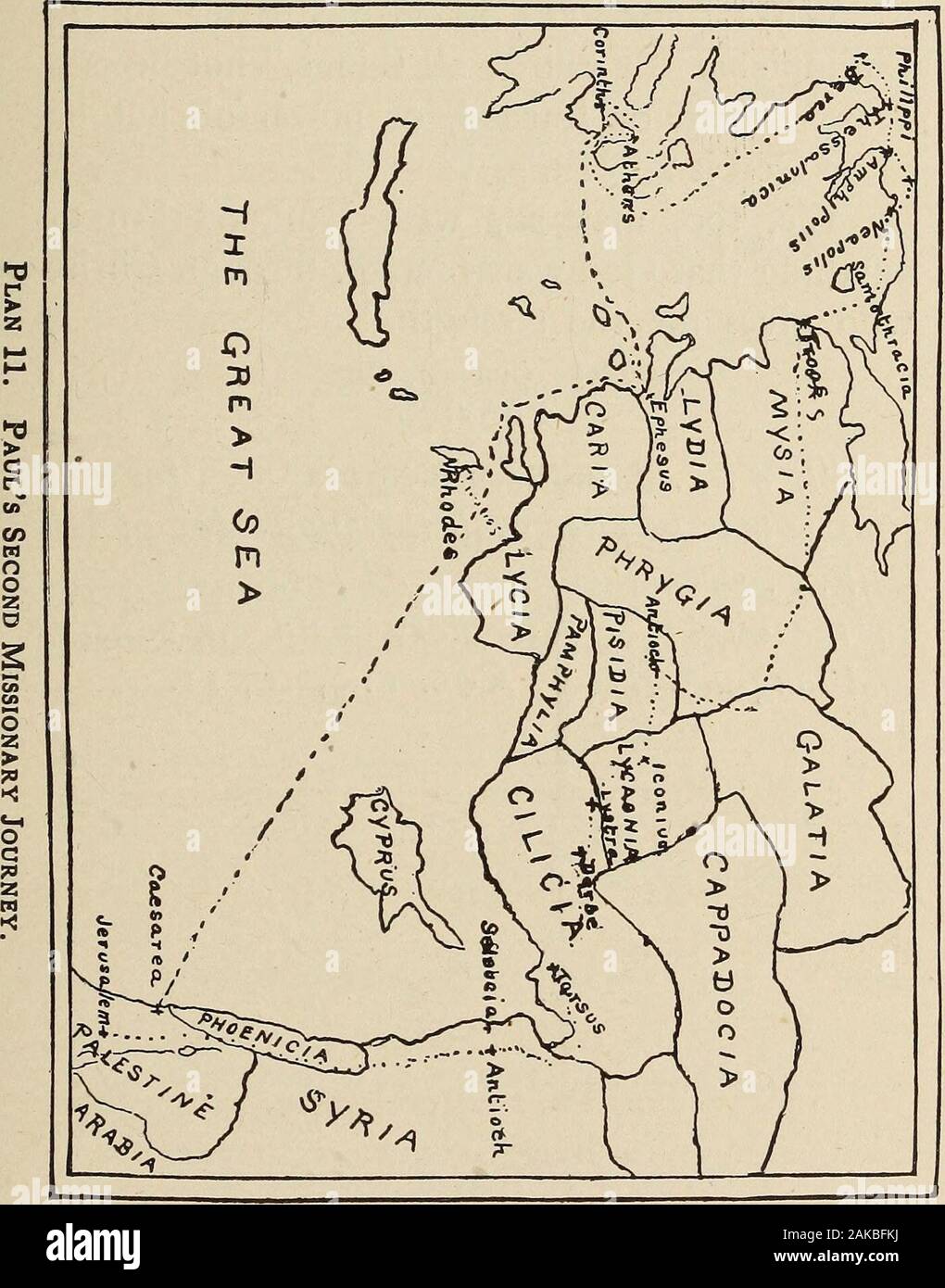 paul-missionary-journey-map-hi-res-stock-photography-and-images-alamy for Free Printable Map Of Paul S Second Missionary Journey Paul missionary journey map hi-res stock photography and images - Alamy for Free Printable Map Of Paul S Second Missionary Journey