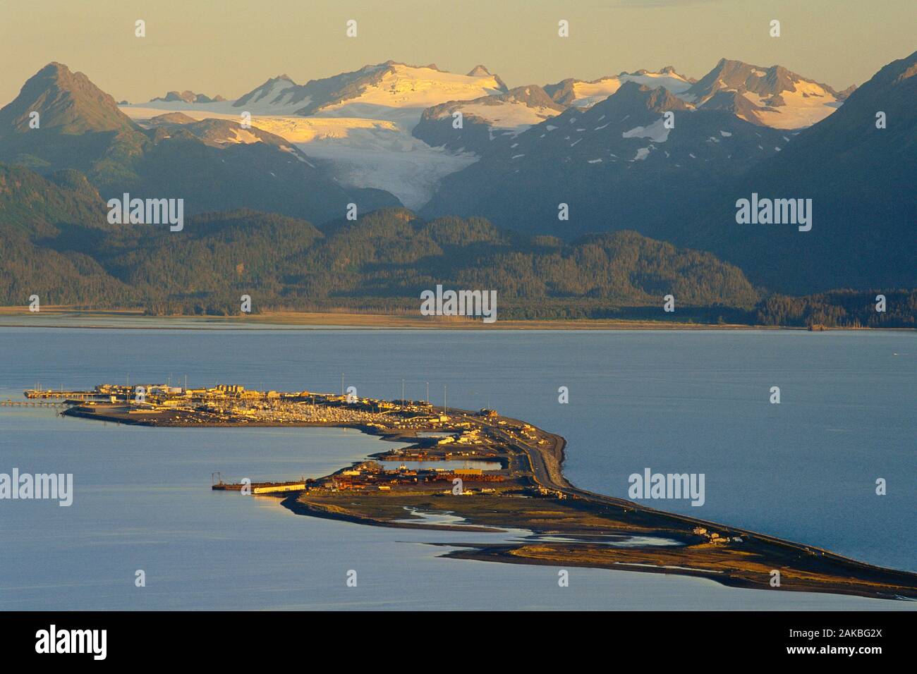 Homer Spit, Homer, Alaska, USA Stock Photo