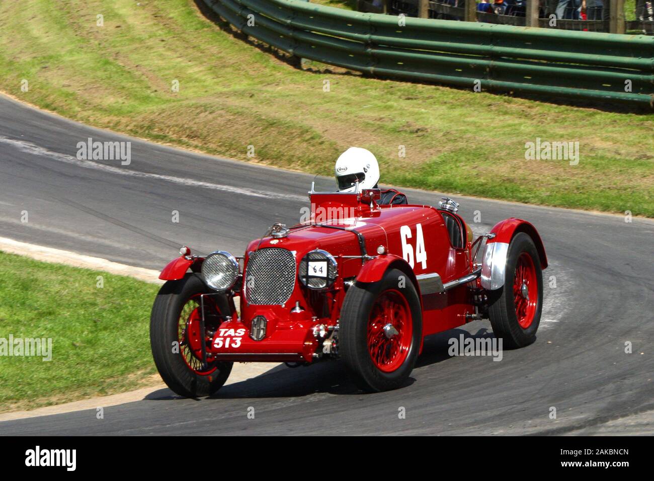 1933 MG L type competing at Precott hill climb with the Vinatage Sports-Car Club Stock Photo