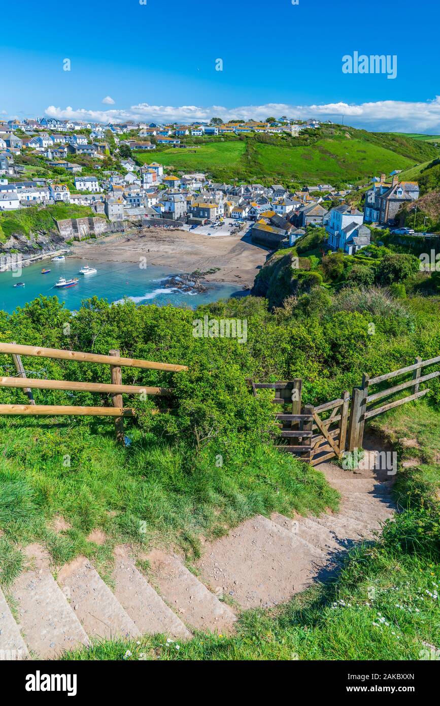 Port Isaac, Cornwall, England, United KIngdom, Europe Stock Photo Alamy