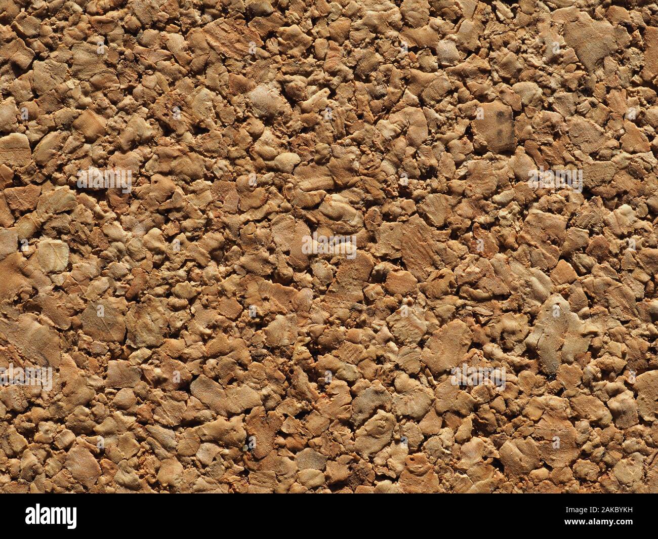 brown cork texture useful as a background Stock Photo