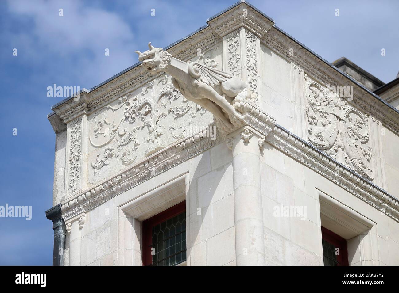 France, Indre et Loire, Tours, Loire Valley, listed as World Heritage by UNESCO, Hotel Gouin, 15th century hotel of renaissance architecture Stock Photo