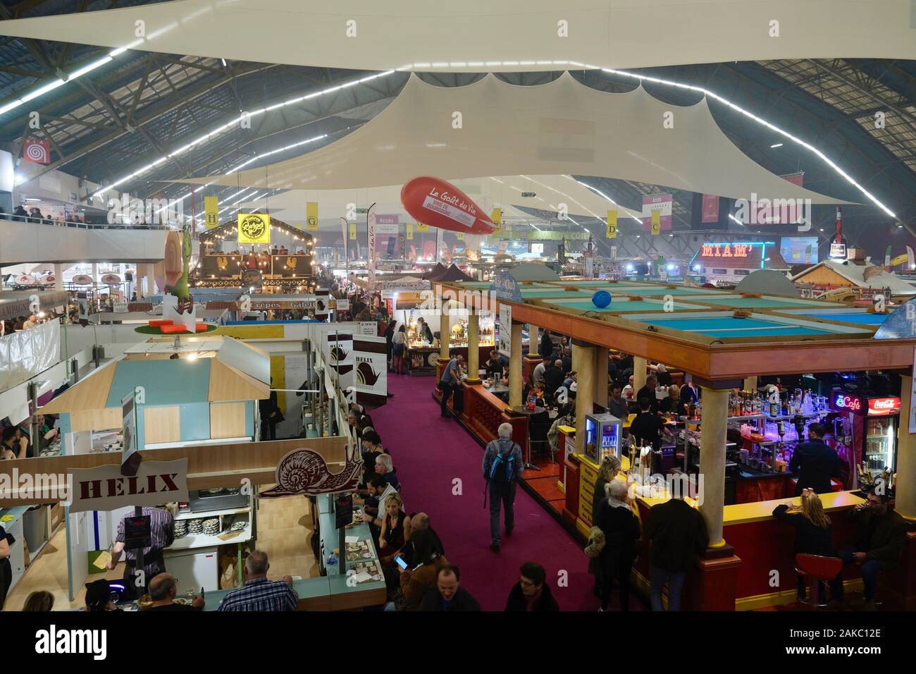 France, Cote d'Or, Dijon, international and gastronomic fair Stock