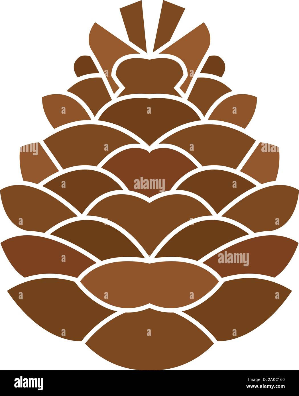 Pine Cone Stock Vector Images Alamy