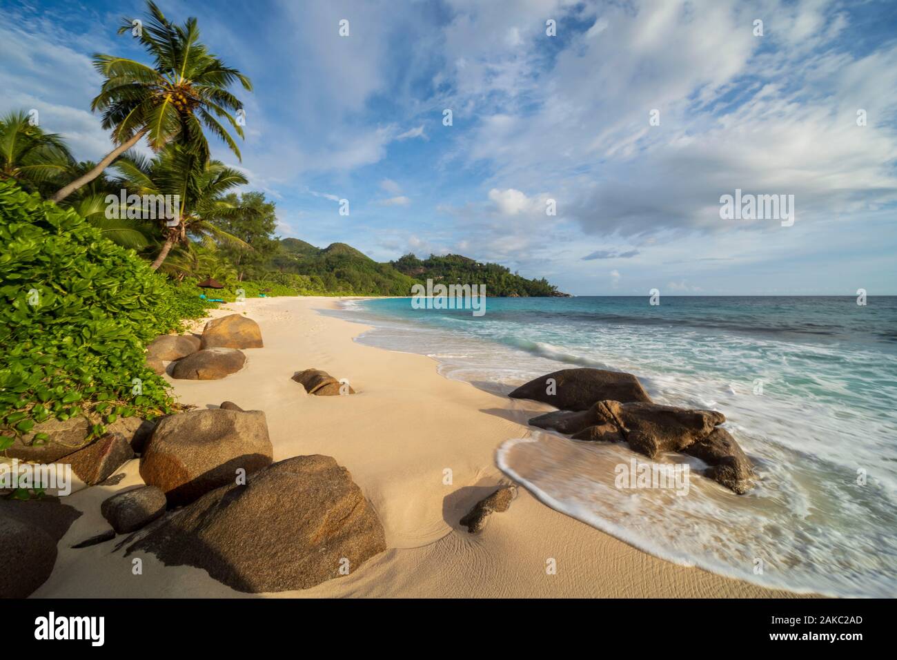 Seychelles, Mahe Island, Anse Intendance Stock Photo