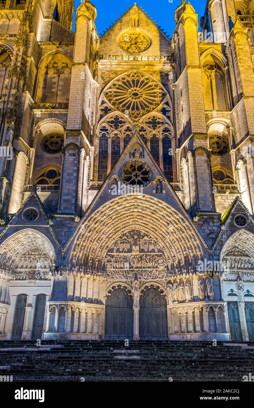 France Cher Bourges Saint Etienne Cathedral Listed As World france-cher-bourges-saint-etienne-cathedral-listed-as-world