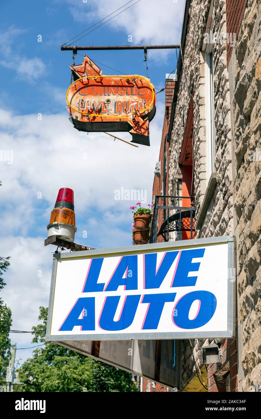 Canada, Province of Quebec, Montreal, PlateauMontRoyal neighborhood