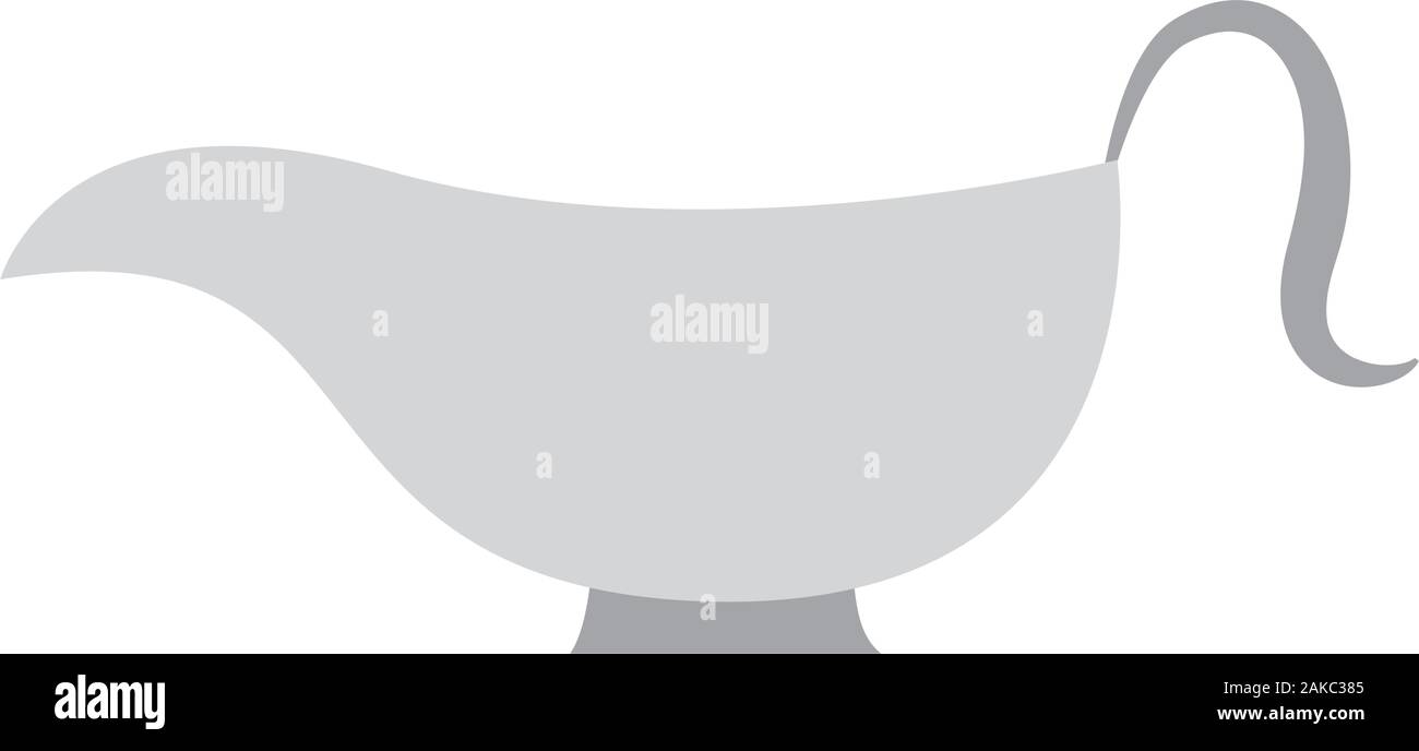 Isolated sauceboat icon Stock Vector