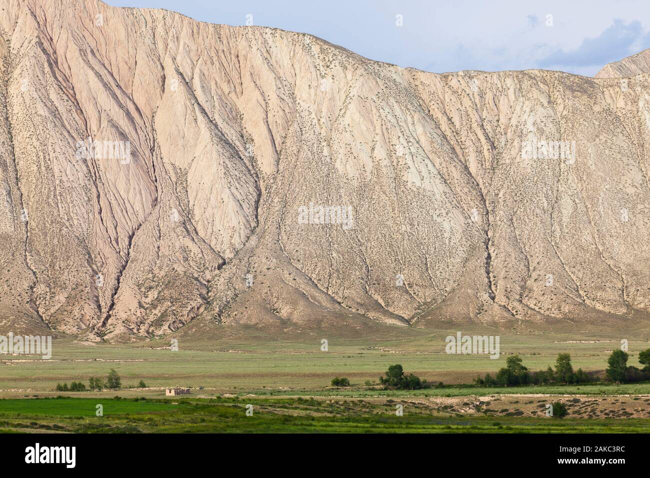 Kyrgyzstan, Naryn province, arid mountains Stock Photo