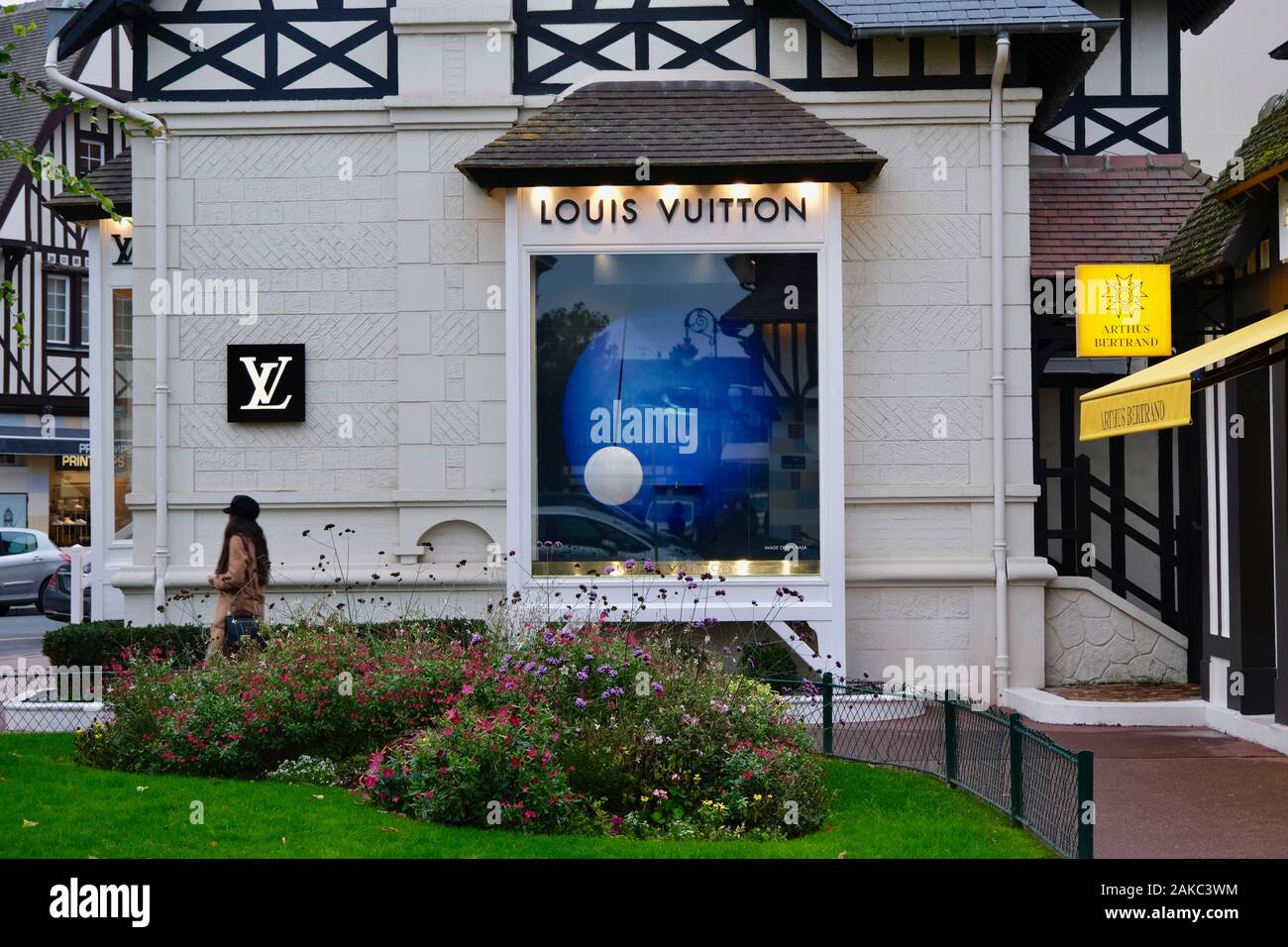 DEAUVILLE, FRANCE - September 06, 2017: Louis Vuitton store