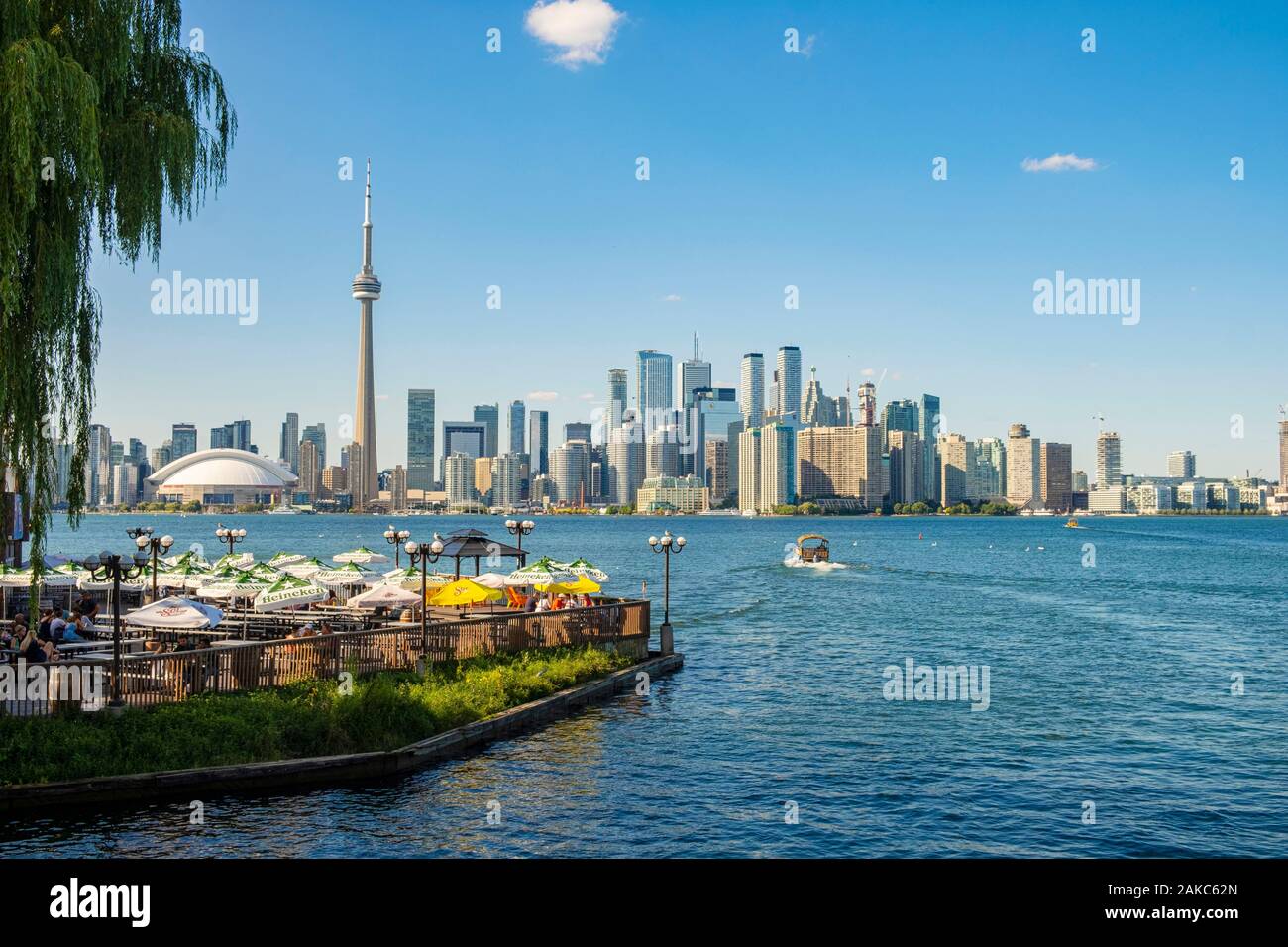 Canada, Ontario province, Toronto, Toronto Islands, Central Island Stock Photo