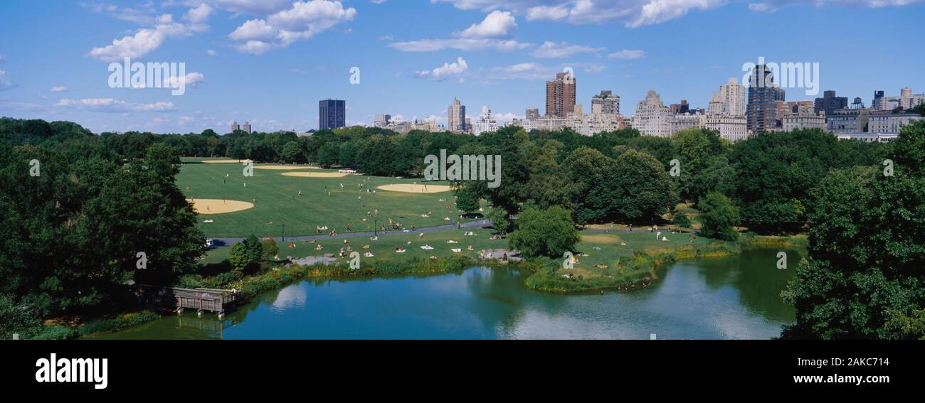 Great Lawn, Central Park, Manhattan, NYC, New York City, New York State ...
