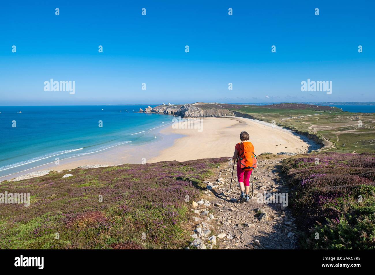 France, Finistere, Armorica Regional Natural Park, Crozon Peninsula