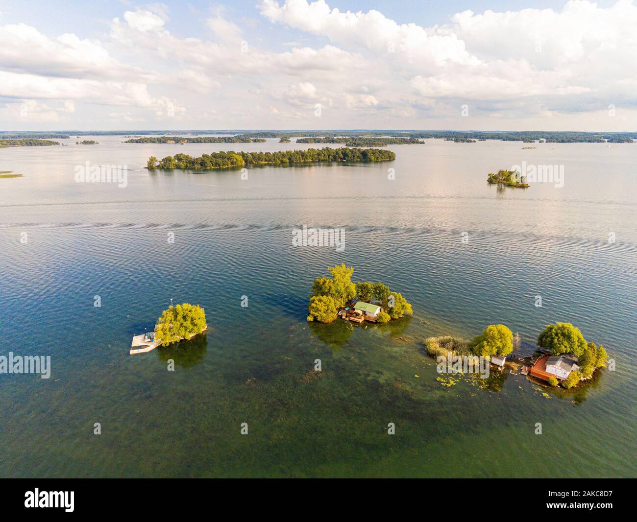 Thousand islands ontario aerial hi-res stock photography and images - Alamy