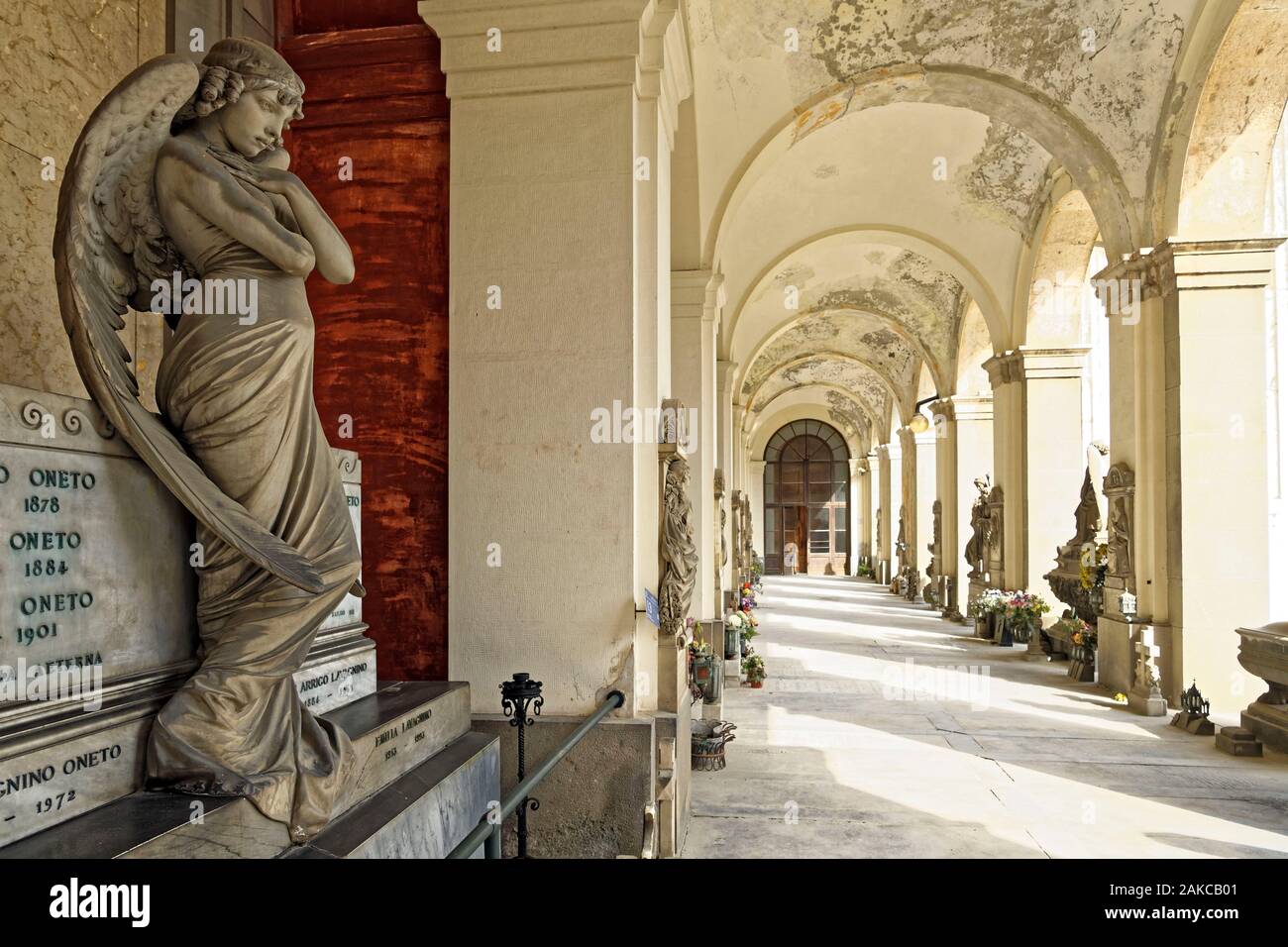 Hemis : Italie ligurie genes cimetiere monumental staglieno ange