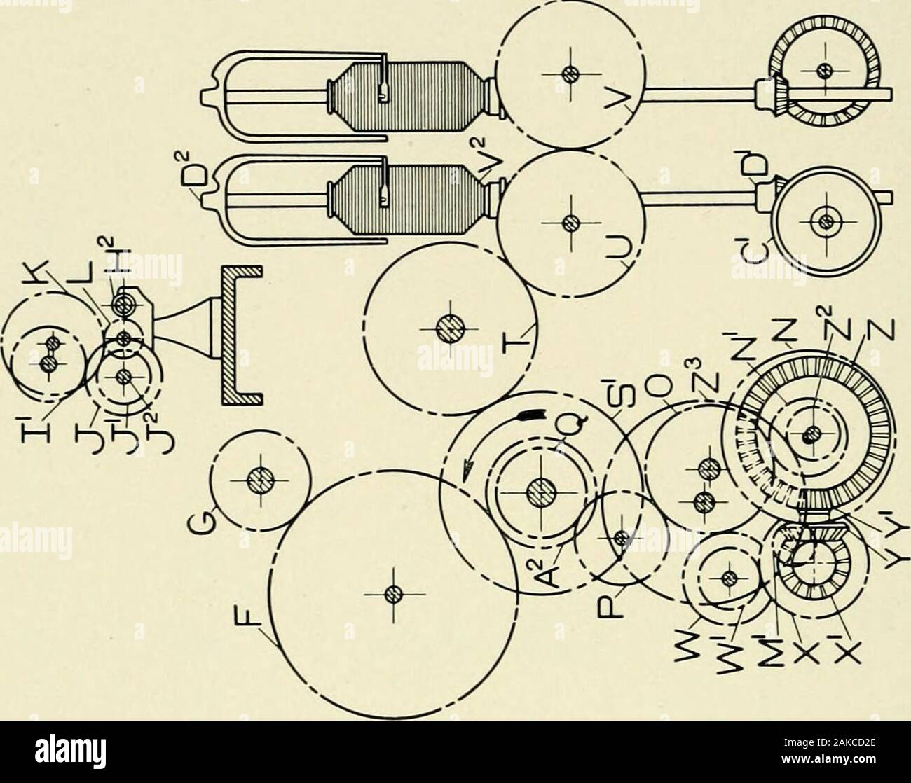 Winding machine drawing hi-res stock photography and images - Alamy