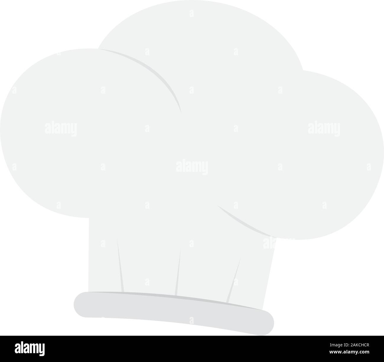 Professional chef hat Stock Vector