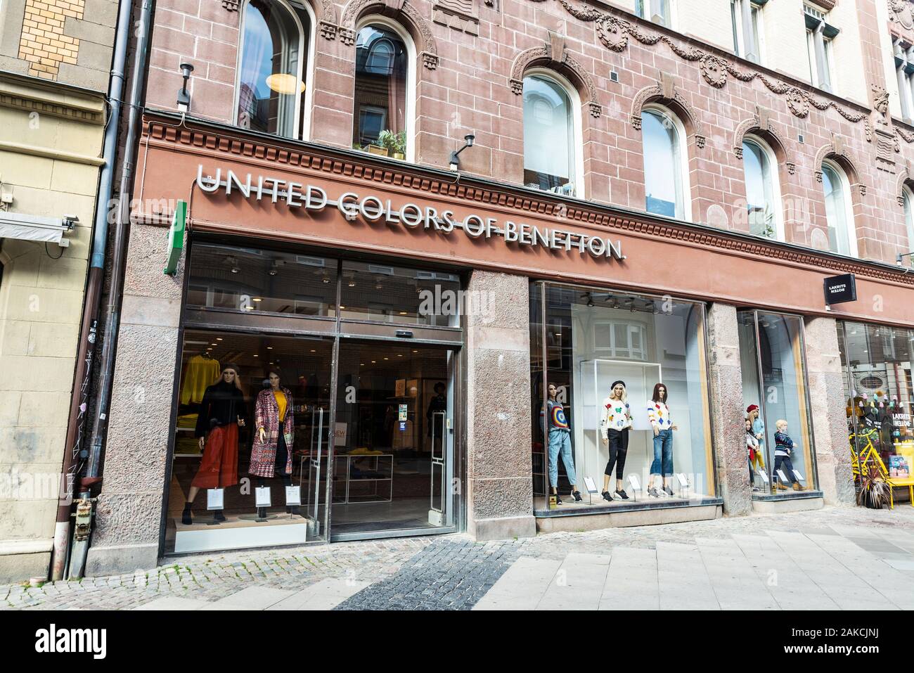 Malmo, Sweden - August 29, 2019: Facade of a United Colors of Benetton  clothing store in Malmö, Sweden Stock Photo - Alamy