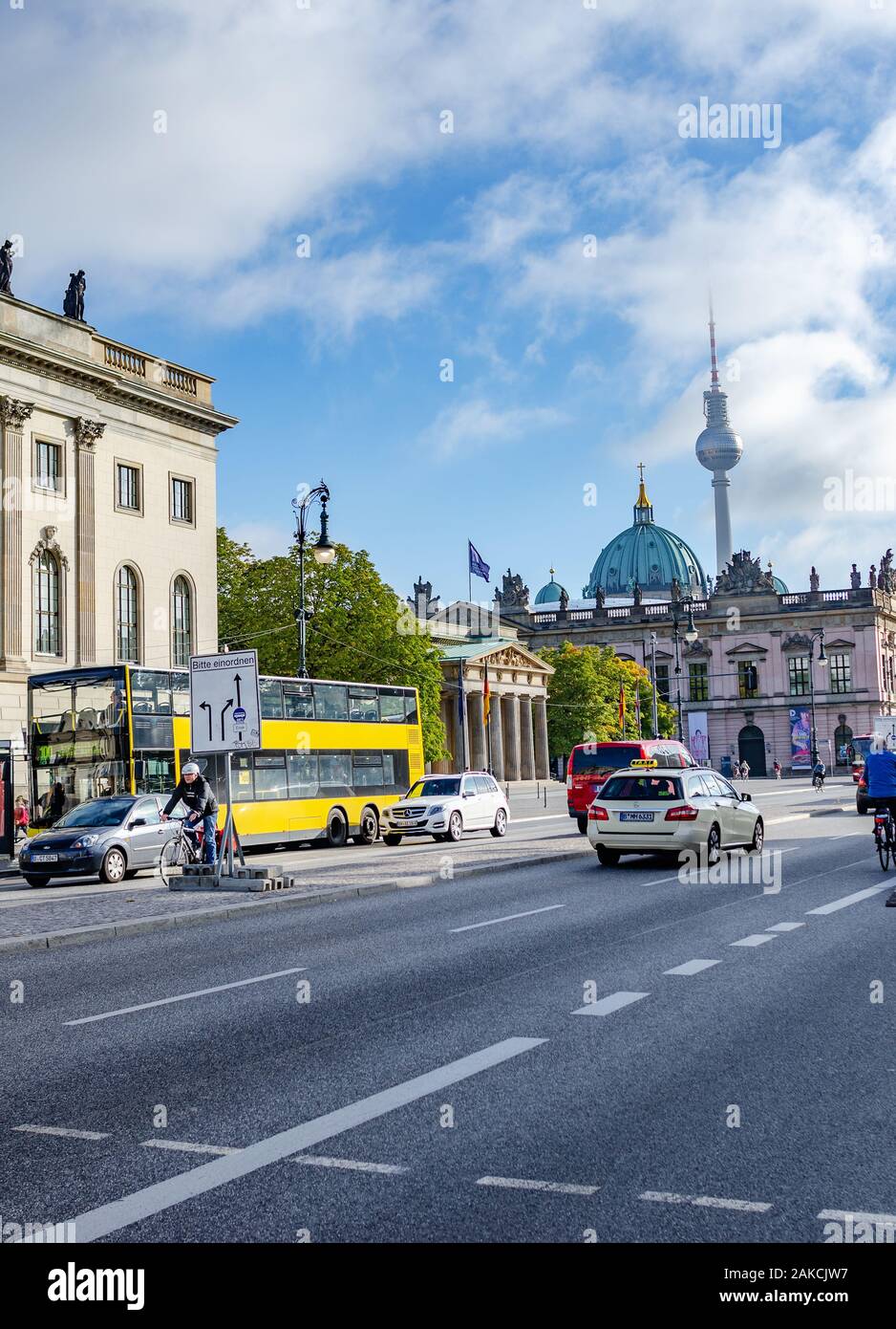 Streets of Berlin Stock Photo - Alamy