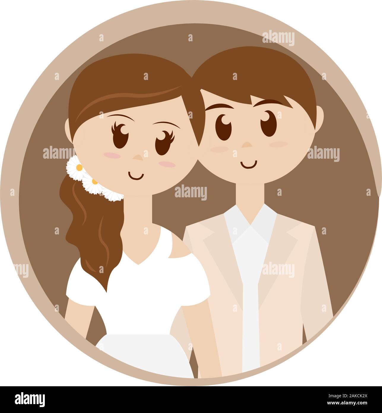 Wedding couple image Stock Vector Image & Art - Alamy